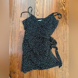 reformation Polka Dot Wrap Dress